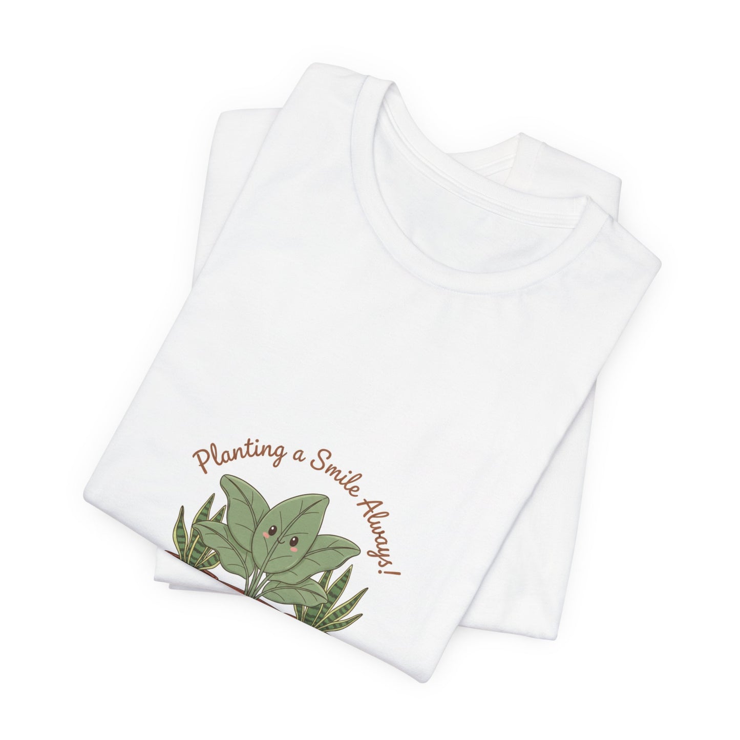 Planting a Smile Tee | plant parent humor, succulent pun