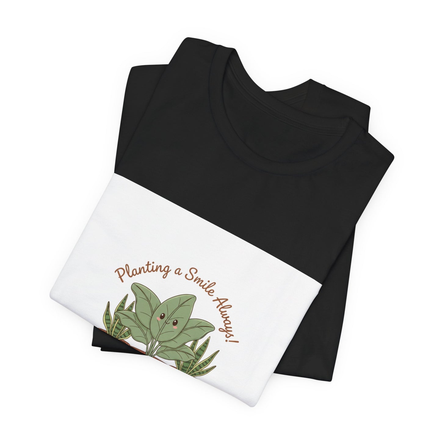 Planting a Smile Tee | plant parent humor, succulent pun