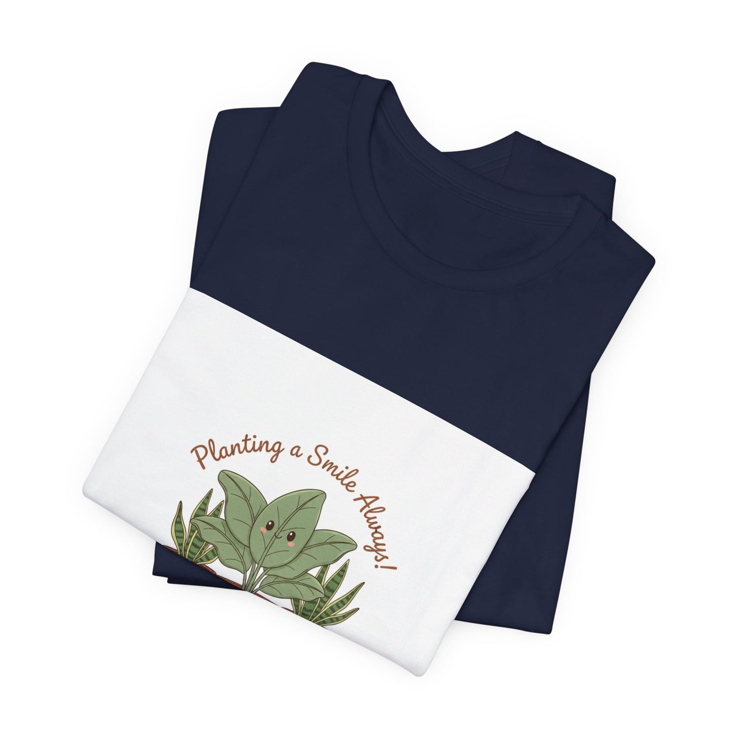 Planting a Smile Tee | plant parent humor, succulent pun