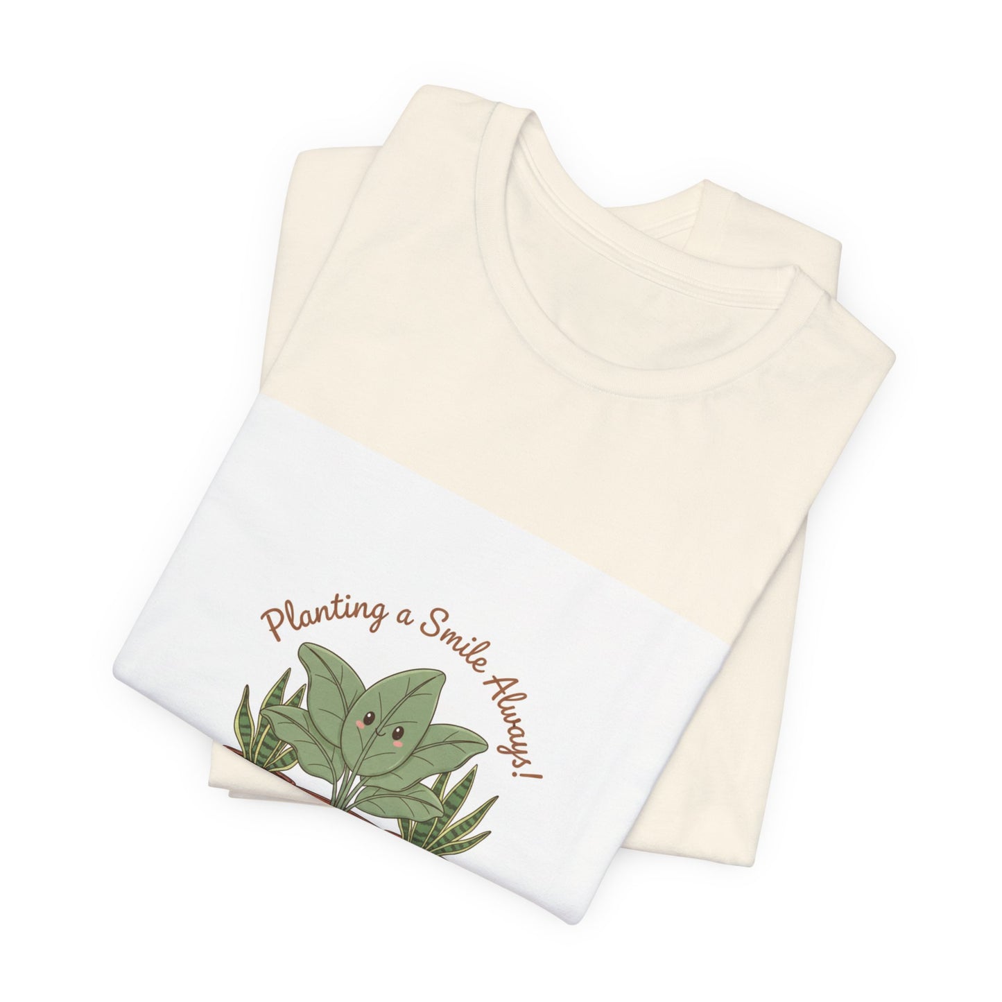 Planting a Smile Tee | plant parent humor, succulent pun